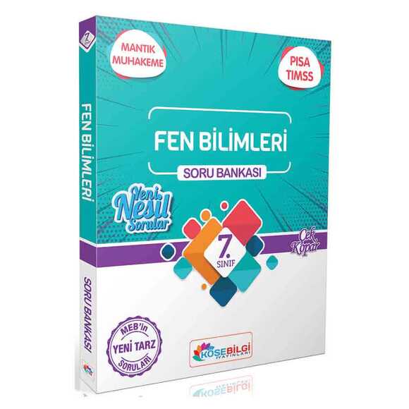 Köşebilgi 7. Sınıf Fen Bilimleri Özet Bilgili Soru Bankası