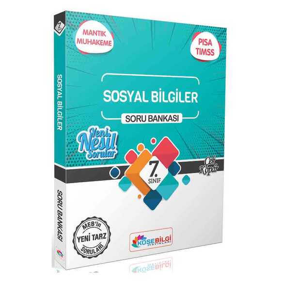 Köşebilgi 7. Sınıf Sosyal Bilgiler Özet Bilgili Soru Bankası