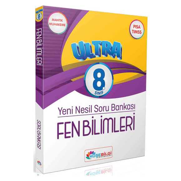 Köşebilgi 8. Sınıf Ultra Fen Bilgisi Çözümsüz Soru Bankası