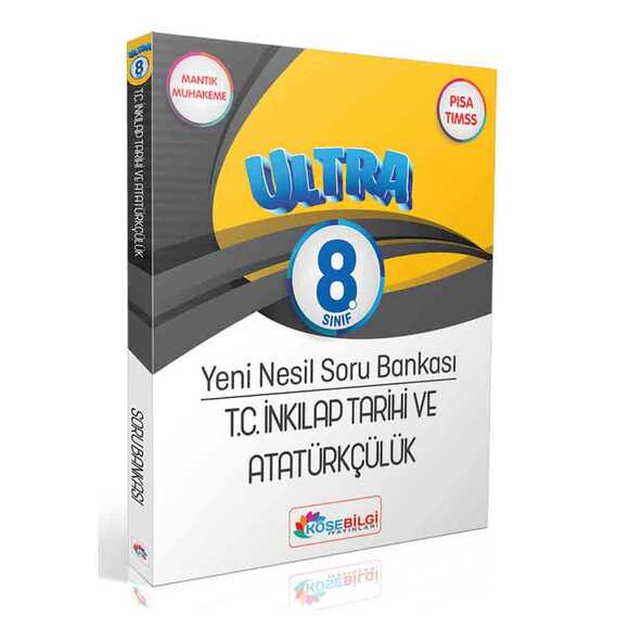 Köşebilgi 8. Sınıf Ultra İnkilap Tarihi Ve Atatürk Çözümsüz Soru Bankası