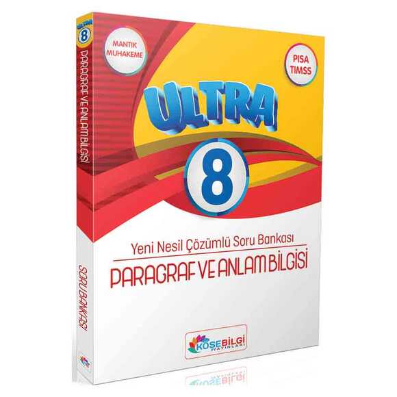 Köşebilgi 8. Sınıf Ultra Paragraf Ve Anlam Çözümlü Soru Bankası