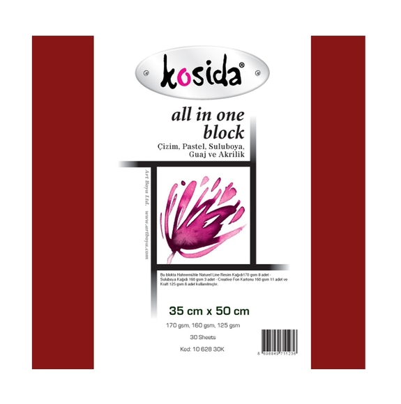 Kosida All in One Block 35x50 cm Kod:10 628 30K