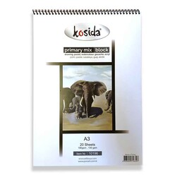 Kosida - Kosida Primary Painting Mix Blok A3 20 Yp