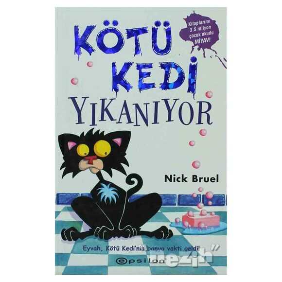 Kötü Kedi Yıkanıyor