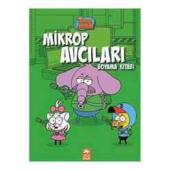 Kral Şakir-Mikrop Avcıları - Boyama Kitabı - Thumbnail