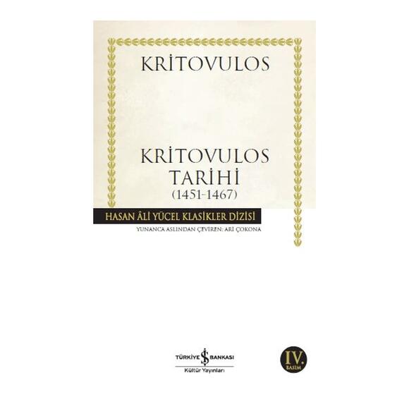 Kritovulos Tarihi 1451-1467