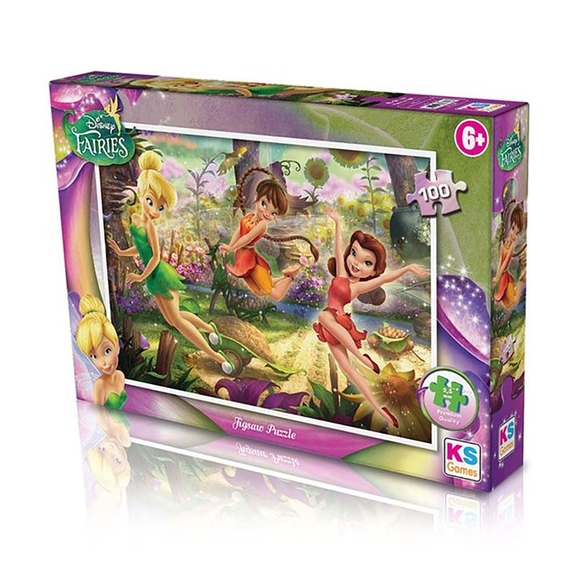 Ks Games Disney Fairies Puzzle 100FA714