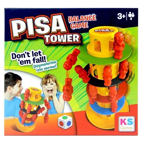 Ks Games Lüx Kutu Denge Oyunu Pisa Tower 25904