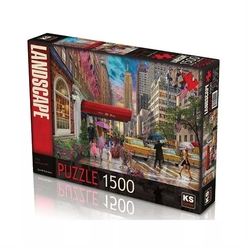 Ks Games Puzzle 1500 Parça Fifty Avenue Nyc 22014 - Thumbnail