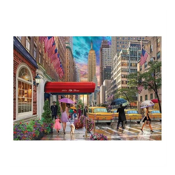 Ks Games Puzzle 1500 Parça Fifty Avenue Nyc 22014