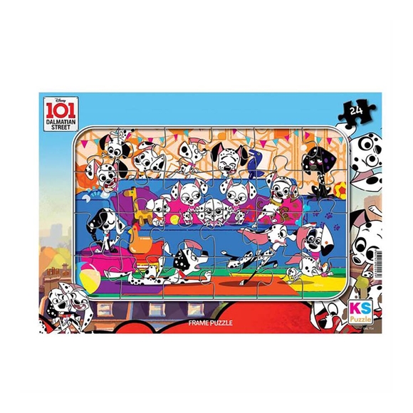 Ks Puzzle 101 Dalmatian Frame Puzzle DAL704