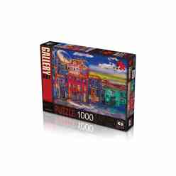 KS Puzzle - KS Puzzle 20557 Robert Bonomo Night Without The Moon Yetişkin Puzzle 1000 Parça 48X96