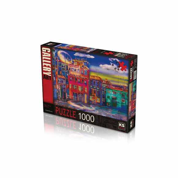 KS Puzzle 20557 Robert Bonomo Night Without The Moon Yetişkin Puzzle 1000 Parça 48X96