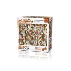 Ks Puzzle 20663 No.10 Abstract Composition 1000 Parça - Thumbnail