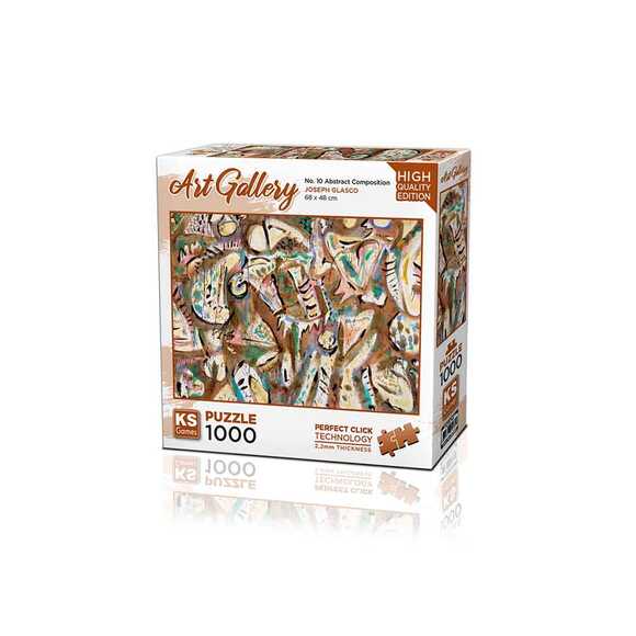 Ks Puzzle 20663 No.10 Abstract Composition 1000 Parça