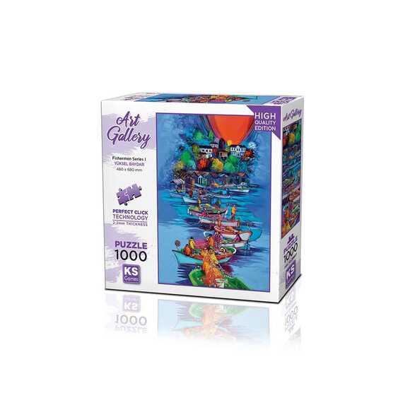 Ks Puzzle 20687 Fishermen Series I 1000 Parça