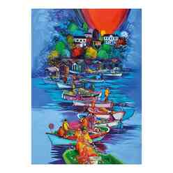 Ks Puzzle 20687 Fishermen Series I 1000 Parça - Thumbnail