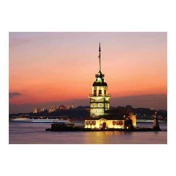 Ks Puzzle 20729 Kız Kulesi Ve Gün Batımı 1000 Parça