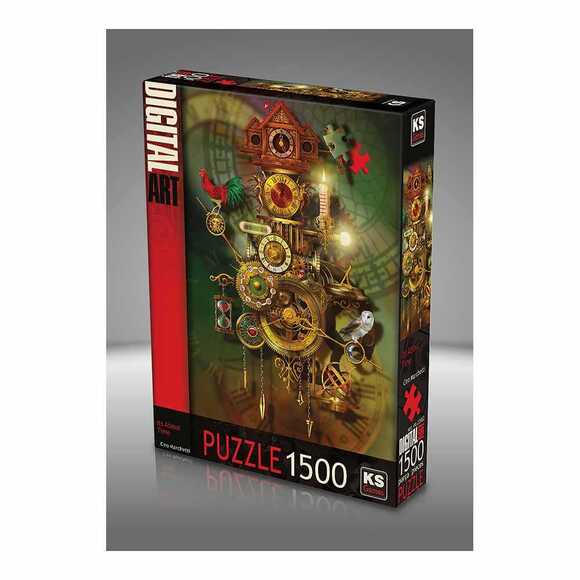 KS Puzzle 22002 Ciro Marchetti Its About Time Yetişkin Puzzle 1500 Parça 85X60 Cm