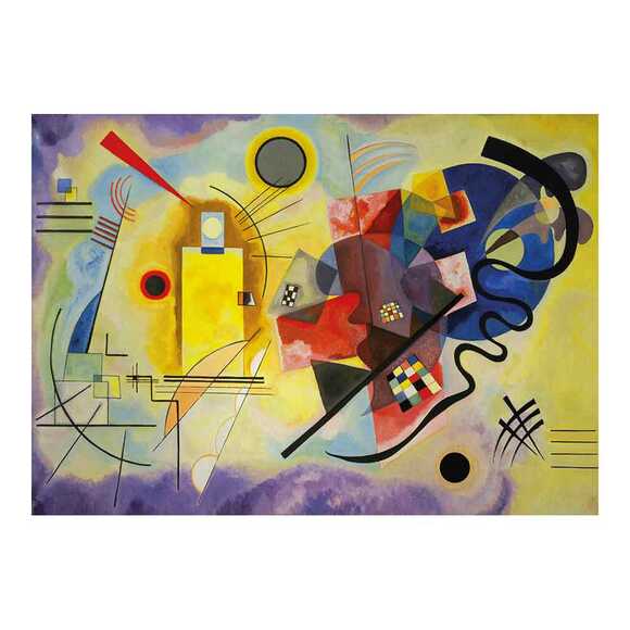 Ks Puzzle 22033 Yellow Red Blue 1500 Parça 