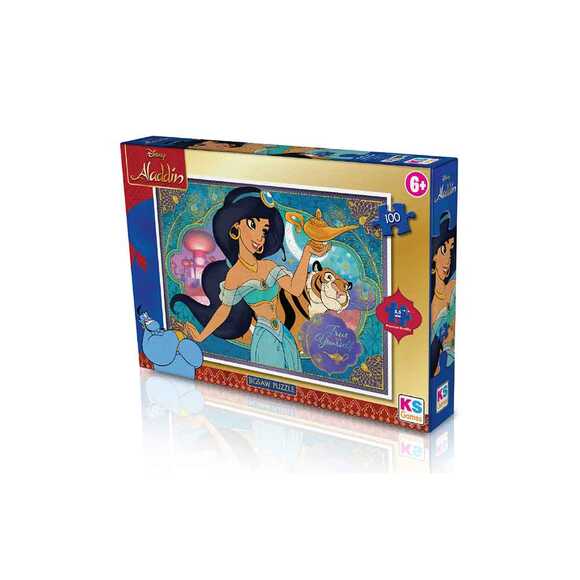 KS Puzzle ALD714 Aladdın Çocuk Puzzle 100 Parça 34X48 Cm
