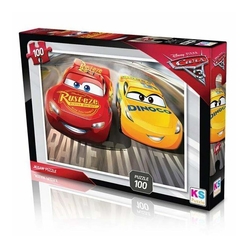 Ks Puzzle Cars Puzzle 100CR714 - Thumbnail