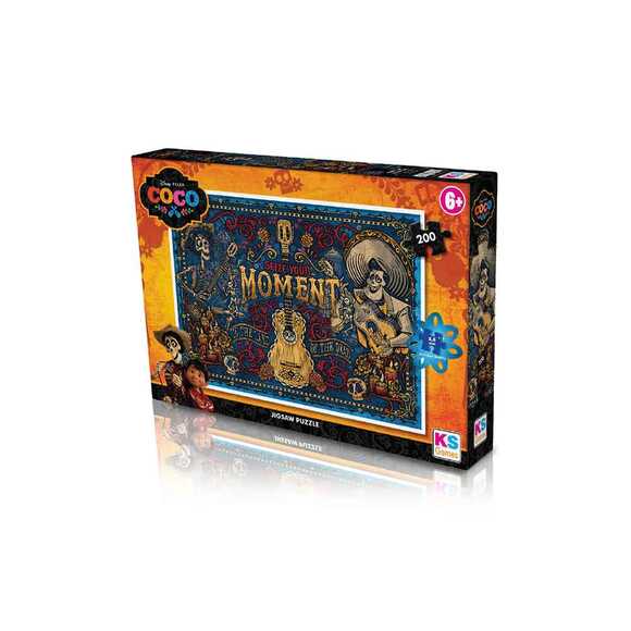 KS Puzzle CO113 Coco Çocuk Puzzle 200 Parça
