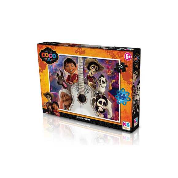 KS Puzzle CO709 Coco Çocuk Puzzle 50 Parça 34X48 Cm