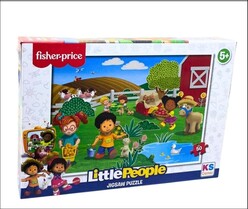 KS Puzzle - Ks Puzzle Çocuk P. Fisher Price Little People 50 Parça LP 709