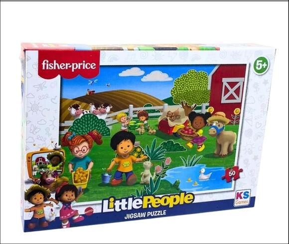 Ks Puzzle Çocuk P. Fisher Price Little People 50 Parça LP 709