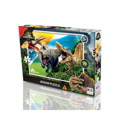 KS Puzzle - Ks Puzzle Çocuk P. Jurrasic World Rebirth 100 Parça JW 714