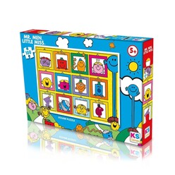 KS Puzzle - Ks Puzzle Çocuk P. Mr. Men Little Miss 100 Parça MrMen714