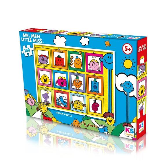 Ks Puzzle Çocuk P. Mr. Men Little Miss 100 Parça MrMen714