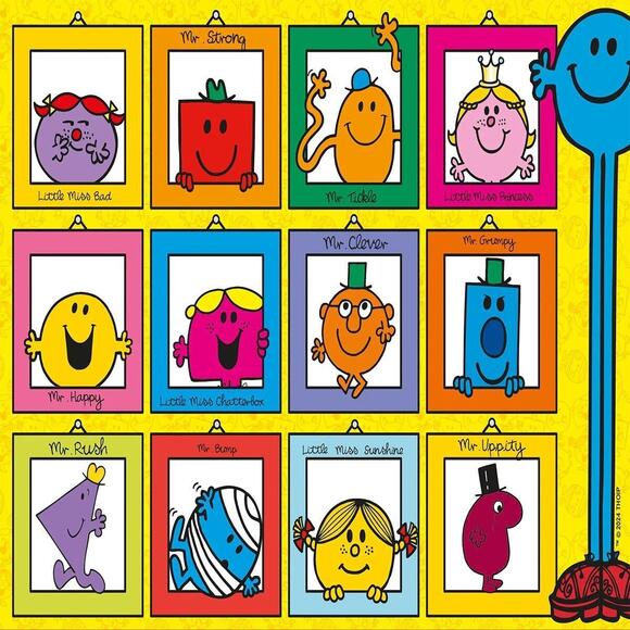 Ks Puzzle Çocuk P. Mr. Men Little Miss 100 Parça MrMen714