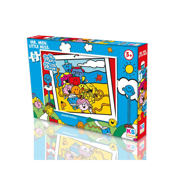 Ks Puzzle Çocuk P. Mr. Men Little Miss 50 Parça MrMen709