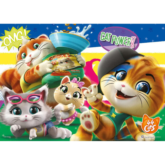 Ks Puzzle ÇocukP. 44 CAT Puzzle 100 Parça CAT714
