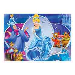 KS Puzzle CRL714 Cınderella Çocuk Puzzle 100 Parça 34X48 Cm - Thumbnail