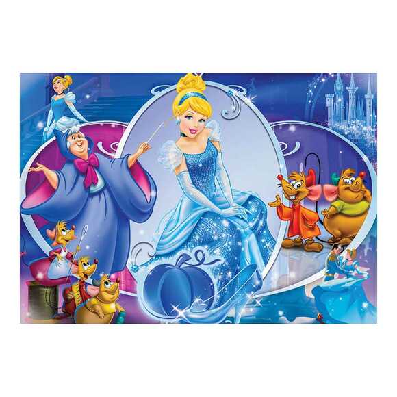 KS Puzzle CRL714 Cınderella Çocuk Puzzle 100 Parça 34X48 Cm