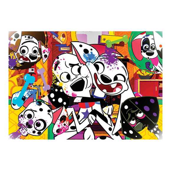 KS Puzzle DAL714 101 Dalmatıon Çocuk Puzzle 100 Parça 34X48 Cm
