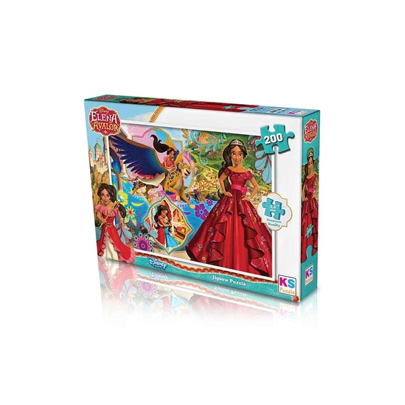 KS Puzzle Disney Elena Çocuk Puzzle 200 Parça ELN113