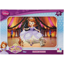 Ks Puzzle Disney Frame 24 Parça Puzzle T694 - Thumbnail