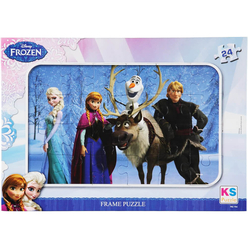 Ks Puzzle Disney Frame 24 Parça Puzzle T694 - Thumbnail