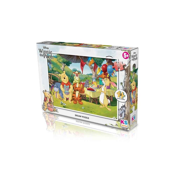 KS Puzzle Disney Winnie The Pooh Çocuk Puzzle 50 Parça WN709