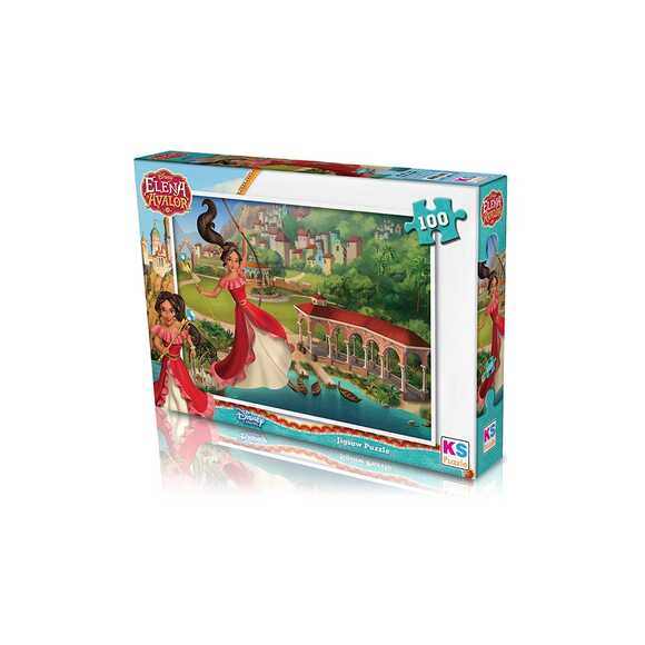 KS Puzzle ELN714 Disney Elena Çocuk Puzzle 100 Parça 34X48 Cm
