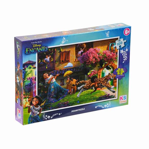 KS Puzzle Encanto Çocuk Puzzle 100 Parça 34X48 Cm ENC714