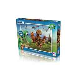 KS Puzzle GD714 Good Dınosaur Çocuk Puzzle 100 Parça 34X48 Cm - Thumbnail