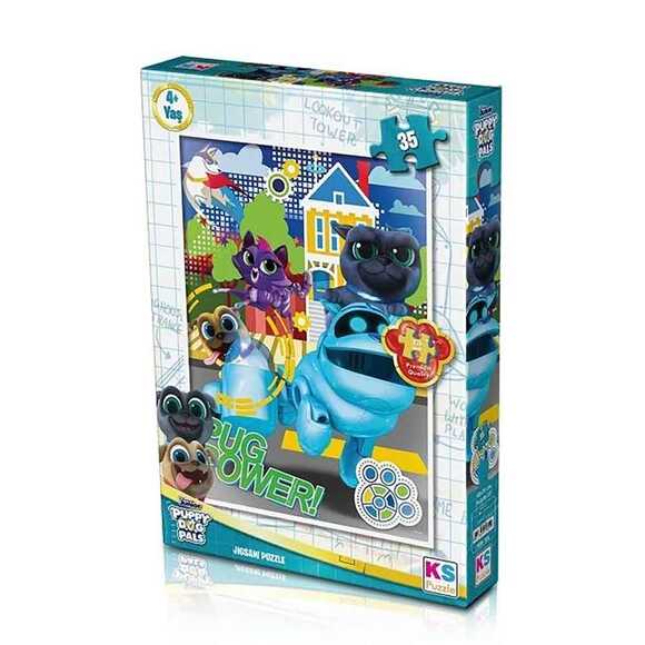 KS Puzzle PDP704 Puppy Dog Pals Çocuk Puzzle 35 Parça 34X48 Cm