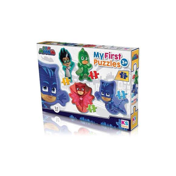 KS Puzzle PJM10304 Frog Box Pj Masks Çocuk Puzzle İlk Puzzle 34X48 Cm