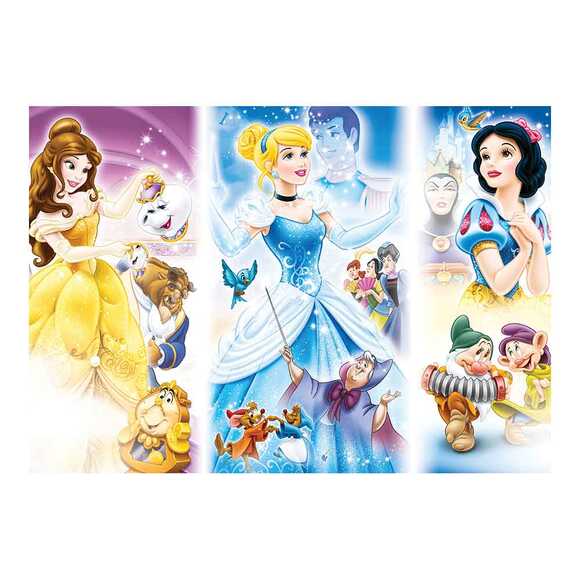 KS Puzzle PR709 Disney Prıncess Çocuk Puzzle 50 Parça 34X48 Cm