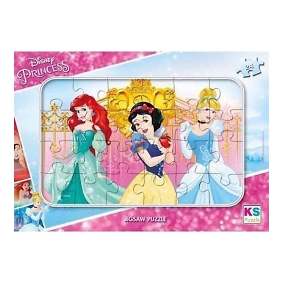 Ks Puzzle Princess Frame Puzzle 24 Parça Pr.704